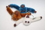3 Kipling sleutelhangers / origineel aapjes als nieuw, Verzenden, Nieuw, Knuffel of Figuurtje