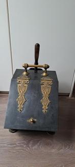 Antieke kolenbak/ kolenkit, Ophalen, Gebruikt, Vrijstaande haard, Houthaard