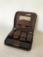 Art Deco Bakelieten scheerset in leren etui., Ophalen, Gebruikt, Gehele gezicht, Verzorging