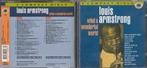 Louis Armstrong - What A Wonderful World 2CD, Jazz en Blues, Ophalen of Verzenden, Zo goed als nieuw