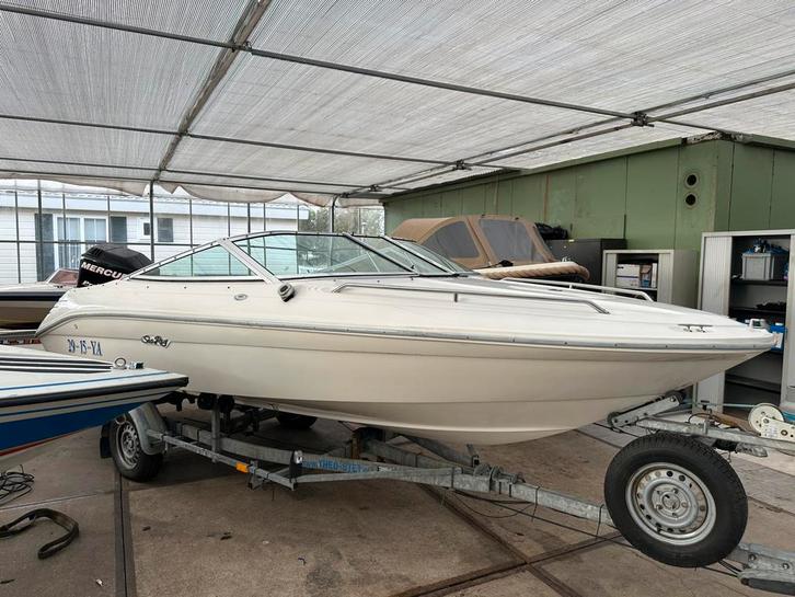 Sea ray 180CBO 150 pk mercury optimax., Watersport en Boten, Speedboten, Zo goed als nieuw, 3 tot 6 meter, Benzine, 120 tot 200 pk
