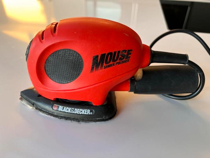 Black & Decker Mouse Schuurmachine, Doe-het-zelf en Verbouw, Gereedschap | Schuurmachines, Gebruikt, Overige typen, Minder dan 600 watt