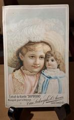 Oude reclameprent koffie De Roode Pelikaan., Verzamelen, Merken en Reclamevoorwerpen, Ophalen of Verzenden, Gebruikt, Reclamebord