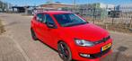 Volkswagen Polo 1.2 TSI 77KW DSG 2010 Rood 5drs lees tekst, Zwart, 4 cilinders, Origineel Nederlands, 19 km/l