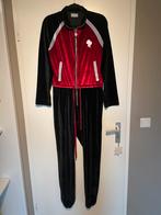 reinders velvet tracksuit jumpsuit huispak maat M, Maat 38/40 (M), Reinders, Zwart, Ophalen of Verzenden