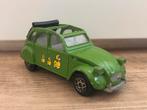 1:43 Dinky Toys Citroën 2cv 6 groen, Hobby en Vrije tijd, Modelauto's | 1:43, Ophalen of Verzenden, Gebruikt, Auto, Dinky Toys