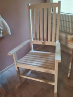 Schommelstoel wit !, Huis en Inrichting, Stoelen, Ophalen, Wit, Zo goed als nieuw, Eén