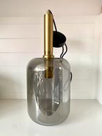 Light & Living Lekar Hanglamp Antiek Brons/Glas - Ø22x32 cm, Ophalen of Verzenden