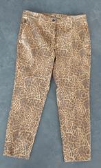 Espresso pant, maat 42 dierenprin, bruin tinten, Maat 42/44 (L), Nieuw, Ophalen of Verzenden, Lang