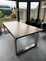 Kersenhouten Tafel 240x100 cm, Huis en Inrichting, Tafels | Eettafels, Ophalen, Gebruikt, 100 tot 150 cm, 200 cm of meer