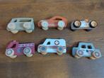 Little Dutch Houten Auto's - Set van 6, Kinderen en Baby's, Ophalen of Verzenden, Gebruikt, Jongen of Meisje