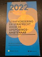 Strafvordering en Strafrecht 2022, Boeken, Ophalen of Verzenden, Zo goed als nieuw, Juridisch en Recht, Nederland