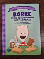 Borre en de boterhammen met pindakaas, 3 tot 4 jaar, Ophalen of Verzenden, Zo goed als nieuw, Uitklap-, Voel- of Ontdekboek