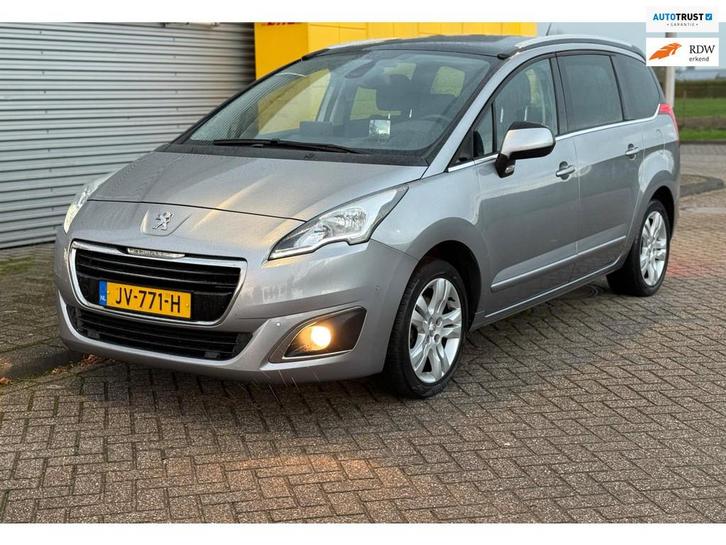 Peugeot 5008 1.6 THP Executive 7Pers Automaat Pano Navi Pdc, Auto's, Peugeot, Bedrijf, Te koop, 360° camera, ABS, Achteruitrijcamera