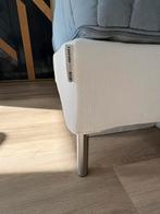IKEA ESPEVAR/VALEVAG white divan bed & mattress 160x200, Huis en Inrichting, Ophalen, Tweepersoons, 200 cm, 160 cm