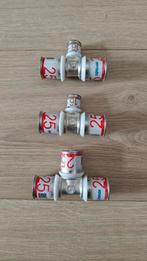 Uponor perskoppelingen S-Press Plus  25, 20, 16 mm, Bochten, 6 meter of meer, Nieuw, Rvs