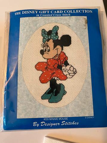 Minnie Mouse Disney borduurpakket NIEUW  beschikbaar voor biedingen