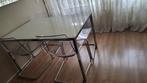IKEA Torsby Eettafel met Stoelen - Modern Design, Huis en Inrichting, Ophalen of Verzenden, Gebruikt, Modern, 4 tot 6 stoelen