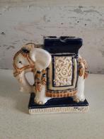 Vintage oude olifant asbak keramiek, Antiek en Kunst, Ophalen of Verzenden