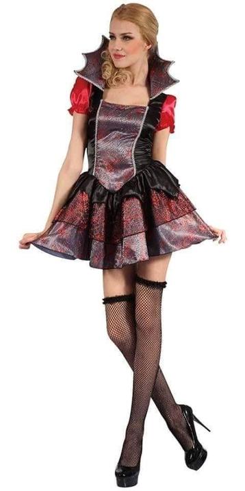 Vampier jurk maat 42/44 Halloween Carnaval z.g a.n. beschikbaar voor biedingen