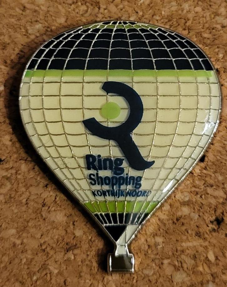 Ballonpin ring shopping, Verzamelen, Speldjes, Pins en Buttons, Ophalen of Verzenden