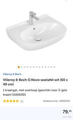 Wastafel inclusief kraan, Ophalen, Zo goed als nieuw