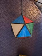 Geometrische hang lamp met gekleurde vlakken, Huis en Inrichting, Ophalen, Zo goed als nieuw, Minder dan 50 cm