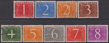 Cijfer serie 460 – 468 O. ADV. no.20 M. beschikbaar voor biedingen