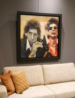 schilderij Keith Richards Rolling Stones, Antiek en Kunst, Kunst | Schilderijen | Modern, Ophalen