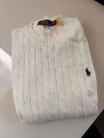 Ralph lauren cable-knit trui wit maat M, Ophalen of Verzenden, Nieuw, Maat 48/50 (M), Wit