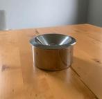 Asbak Alessi RVS Marianne Brandt, Ophalen of Verzenden, Gebruikt