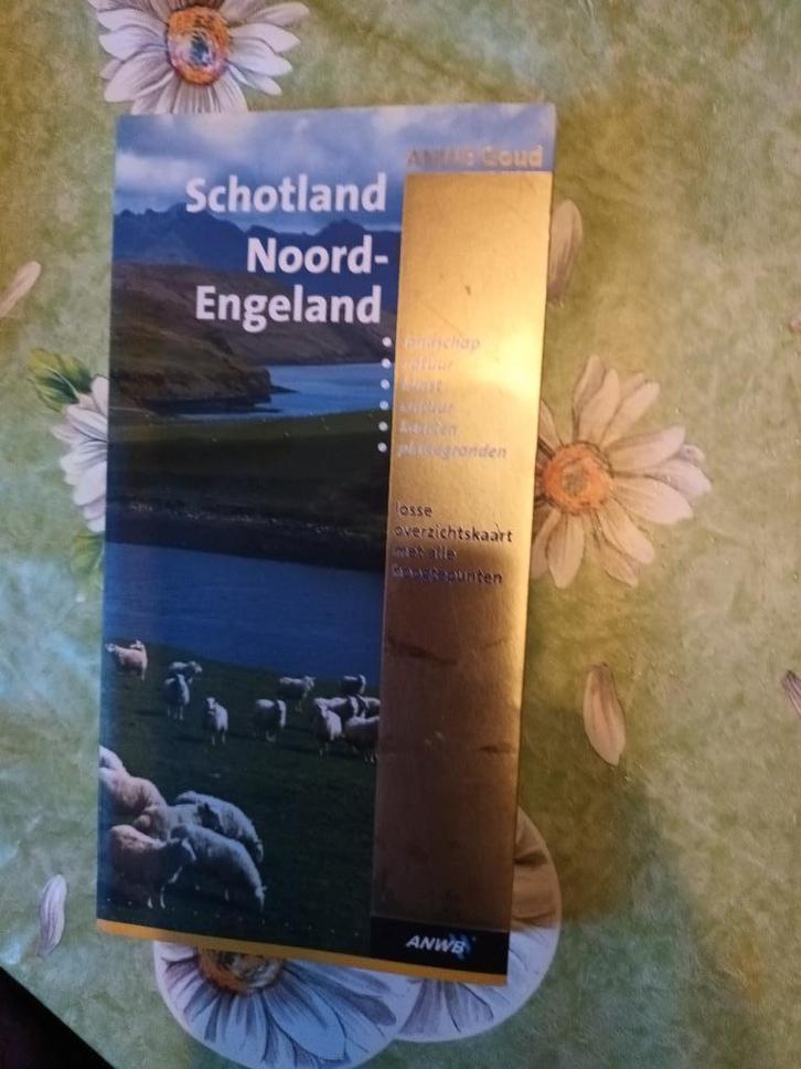 Noord Engeland Schotland Groot Brittannie ANWB Goud reisgids, Boeken, Reisgidsen, Zo goed als nieuw, Reisgids of -boek, Europa