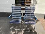 2 Lallemand camping standenstoelen € 20 pst., Ophalen, Zo goed als nieuw, Campingstoel