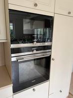 Siemens inbouw (combi) oven en magnetron, Hete lucht, Ophalen of Verzenden, 45 tot 60 cm, Zo goed als nieuw