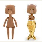 Beer Teddybeer Pop Zeemeermin doll poppen leeuw eenhoorn kat, Verzenden, Nieuw, Overige typen