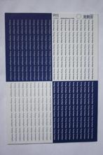 17 stuks Knipvellen Tekst Iris vouwen 7228, Hobby en Vrije tijd, Kaarten | Zelf maken, Verzenden, Overige thema's, Knipvel