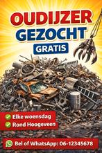 Oud ijzer gratis ophalen in Hoogeveen, Ophalen of Verzenden