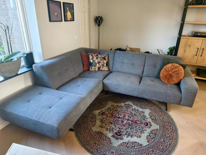 Montel bank, Huis en Inrichting, Banken | Bankstellen, Zo goed als nieuw, Hoekbank, Vierpersoons of meer, 250 tot 300 cm, 75 tot 100 cm