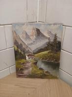 Authentiek schilderij ZSM WEG, Antiek en Kunst, Kunst | Schilderijen | Klassiek, Ophalen