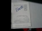 Chevrolet Beretta 1990 6 pag., Chevrolet, Zo goed als nieuw, Verzenden