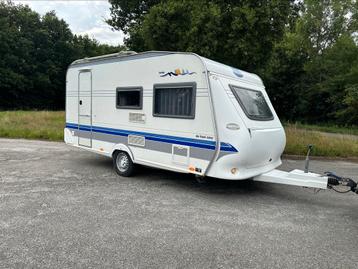 Hobby De Luxe Easy 440 SF 2004 met voortent & Luifel! beschikbaar voor biedingen