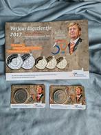 Verjaardagstientje koning 2017 coincard BU en UNC, Ophalen of Verzenden, Koningin Beatrix, Euro's