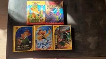 Geronimo Stilton 5 boeken beschikbaar voor biedingen