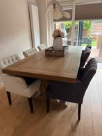Houten klooster eettafel, Huis en Inrichting, Ophalen, 100 tot 150 cm, 200 cm of meer, Zo goed als nieuw