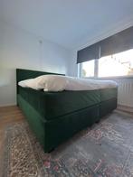 Swiss Sense BoxspringVelvet Groen, Ophalen, Tweepersoons, Zo goed als nieuw, 180 cm