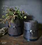 Set Metalen (Roest) Emmertjes, Verzenden, N.v.t., N.v.t., Nieuw