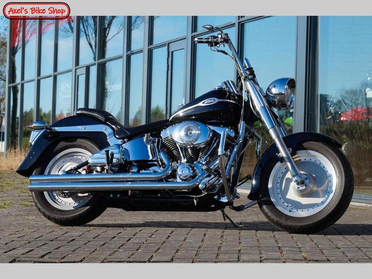 HARLEY-DAVIDSON FAT BOY FLSTF (bj 2004) € 8.895,-, Motoren, Motoren | Harley-Davidson, Bedrijf, Overig, meer dan 35 kW, 2 cilinders