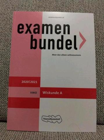 vwo Wiskunde A 2020/2021 examenbundel beschikbaar voor biedingen