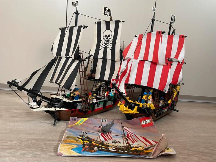 Lego set van 6286 en 6285 Schooner en Barracuda, Kinderen en Baby's, Speelgoed | Duplo en Lego, Zo goed als nieuw, Lego, Complete set