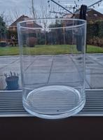 Mooie grote vaas 30 cm doorsnee, Ophalen, Overige kleuren, Minder dan 50 cm, Glas